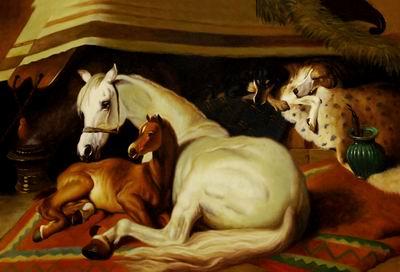 unknow artist Horses 036 Germany oil painting art